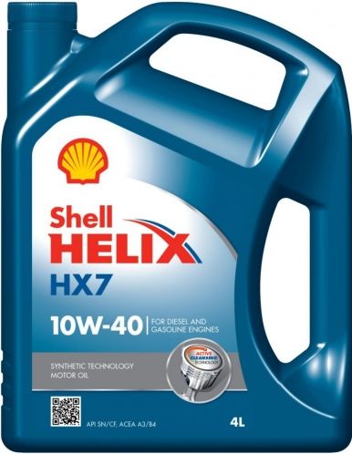 SHELL HELIX HX7 10W40 - 4L 