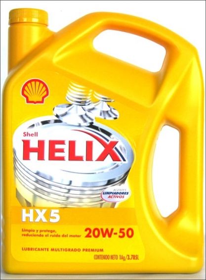 SHELL HELIX HX5 20W50 - 4L